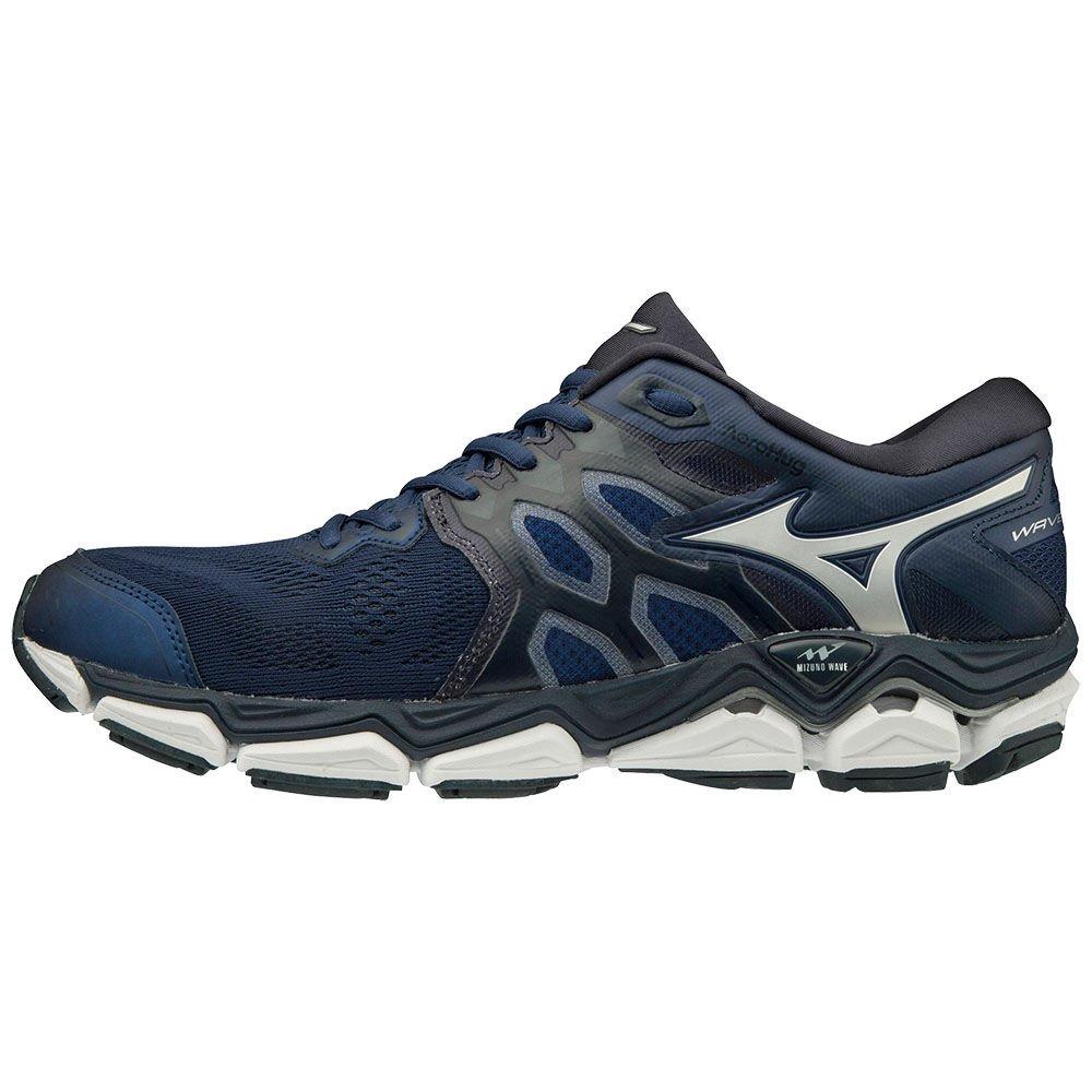 Mizuno Men's Running Shoes Grey WAVE HORIZON 3 Shoes - J1GC192603